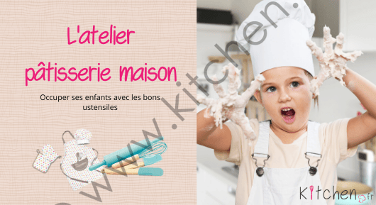 Tablier et toque de cuisine - ScrapCooking - Enfant - Kits et Coffrets  Pâtisserie