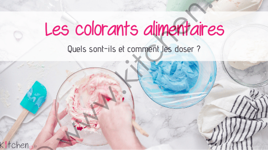 colorants alimentaires
